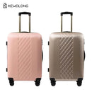 Novo design 20/24/28 Polegada bagagem de roda de avião super silenciosa com trava tsa, mala de check-in anti-arranhões de grande capacidade