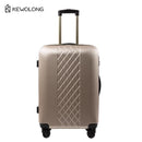 Novo design 20/24/28 Polegada bagagem de roda de avião super silenciosa com trava tsa, mala de check-in anti-arranhões de grande capacidade
