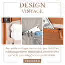 Mochila de Viagem Feminina VersaBag + 3 Necessaires GRÁTIS